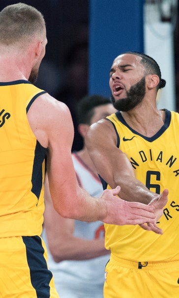 Sabonis, Oladipo lift Pacers over Knicks 107-101